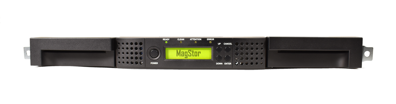 MagStor M1000 LTO9 FC 8-Slot 1U Tape Library M1000-L9FC LTO-9