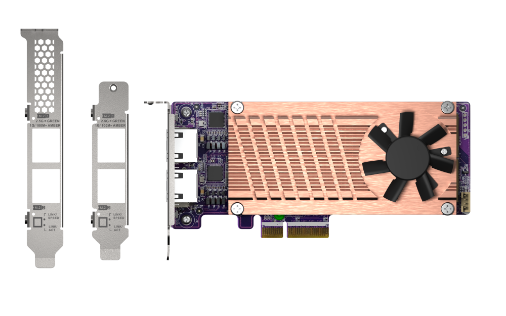 QNAP QM2-2P2G2T