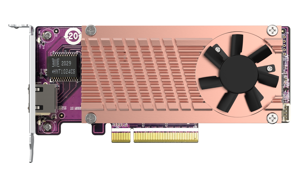 QNAP QM2-2P10G1TB