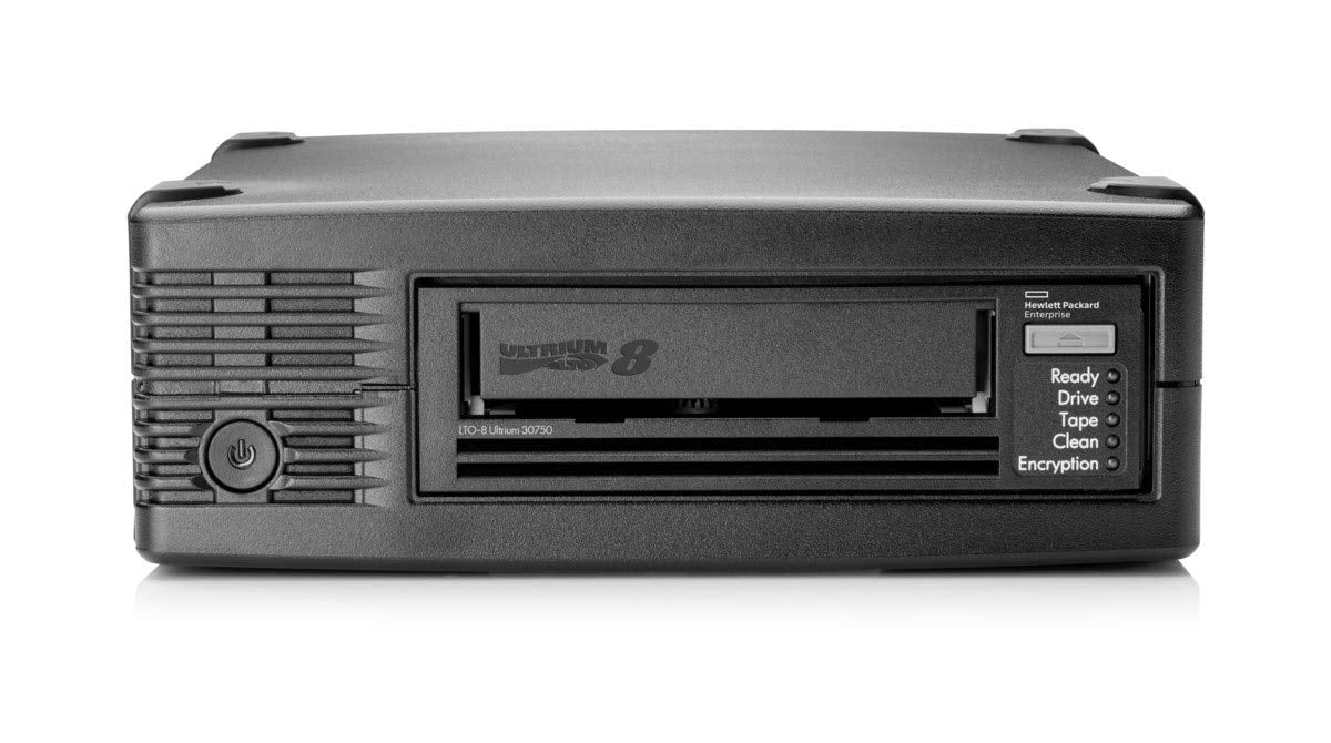 HPE StoreEver LTO-8 Ultrium 30750 External SAS Tape Drive BC023A