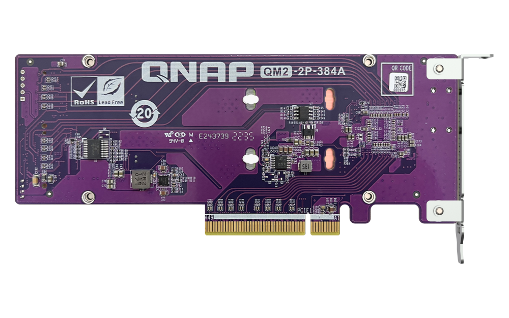 QNAP QM2-2P-384A