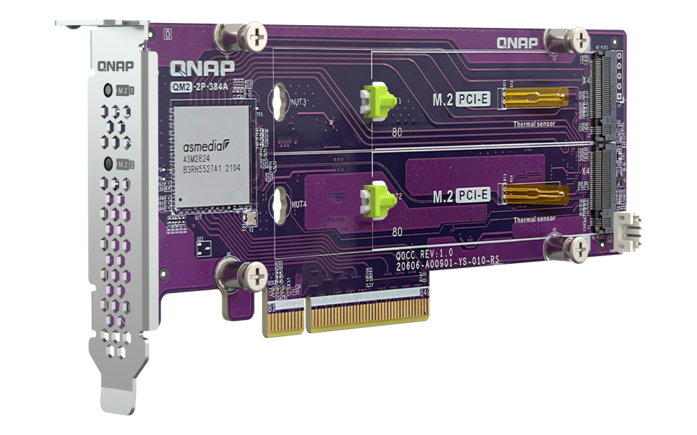 QNAP QM2-2P-384A